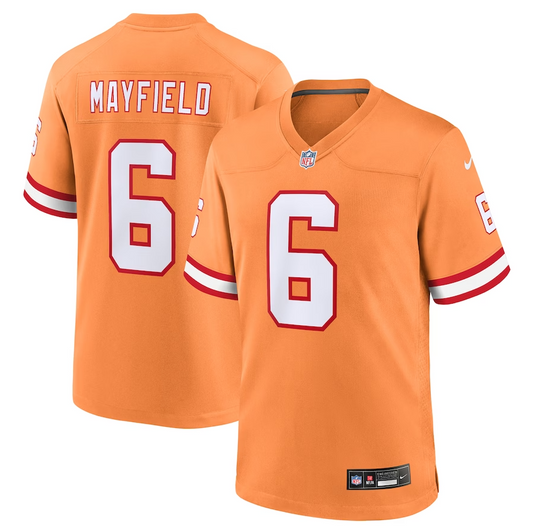 Tampa Bay Buccaneers Baker Mayfield Game Jersey for Men