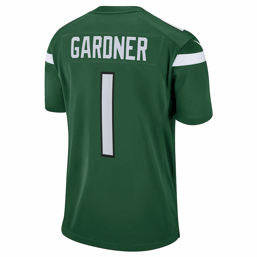 Ahmad Sauce Gardner White New York Jets Player Game Jersey For Men