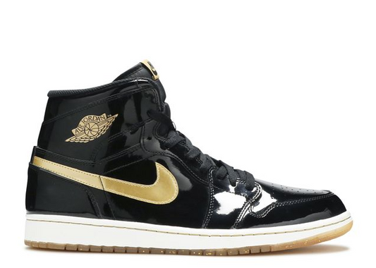 Nike Jordan 1 Retro Black Metallic Gold