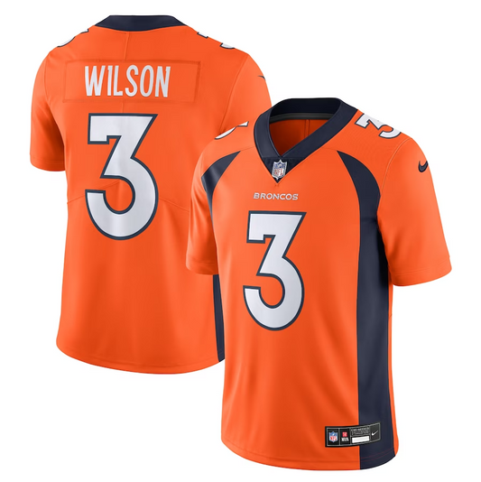 Denver Broncos Russell Wilson Vapor Untouchable Limited Jersey for Men