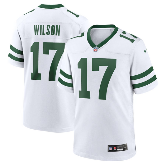 New York Jets Garrett Wilson Player Game Jersey For Men