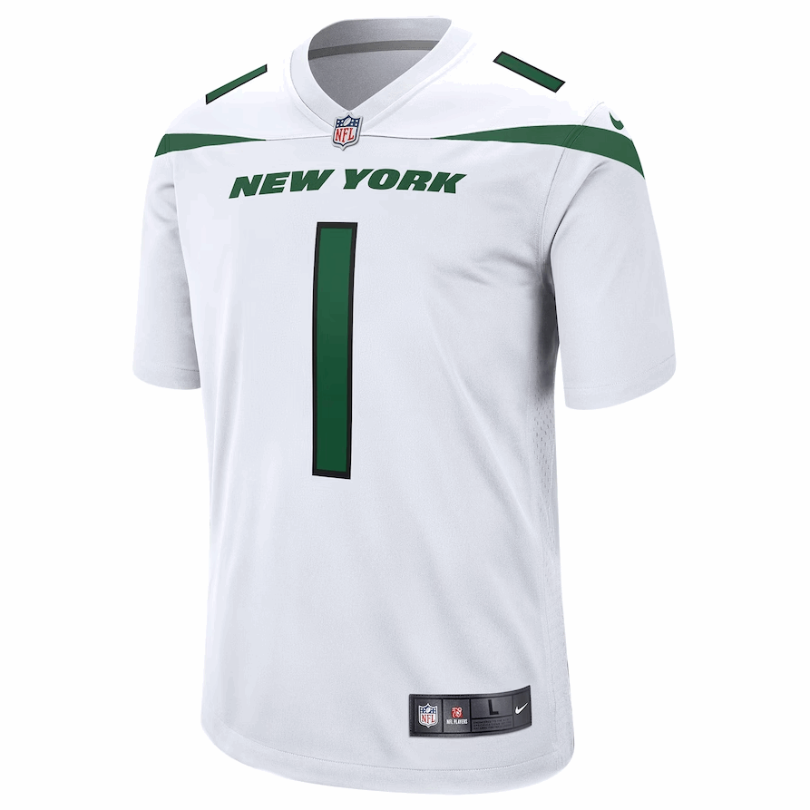 Ahmad Sauce Gardner White New York Jets Player Game Jersey For Men