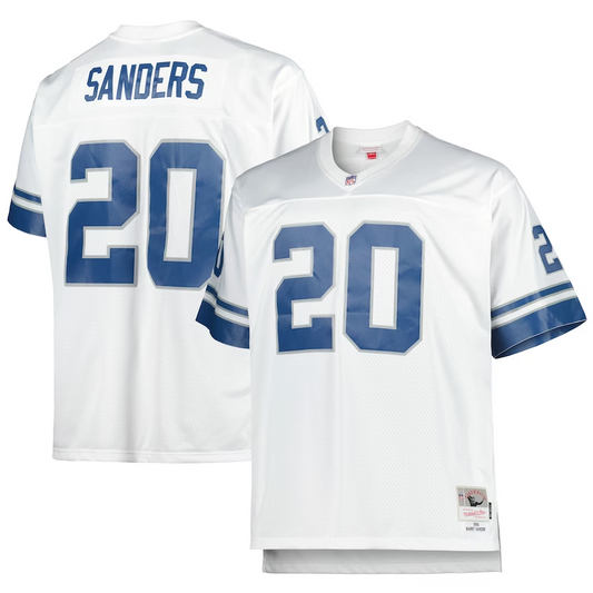 Detroit Lions Barry Sanders Game Retired Player Jersey for Men