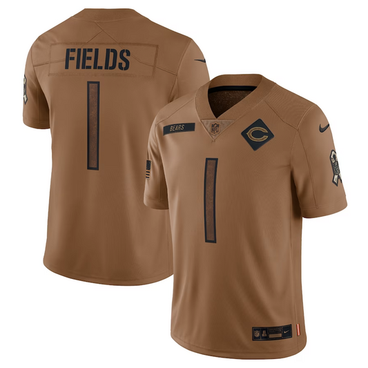 Chicago Bears Justin Fields Vapor F.U.S.E. Limited Jersey for Men